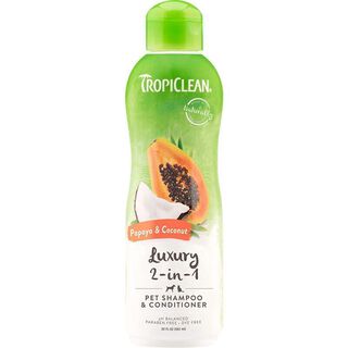 TropiClean Perros Shampoo Papaya Coco 592 mL,hi-res