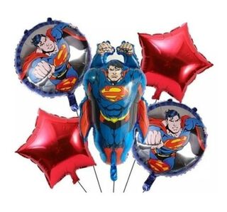 Set de Globos Superman,hi-res