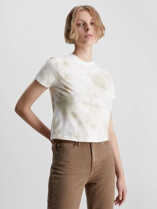 Camiseta Slim Tie Dye Blanco Calvin Klein,hi-res