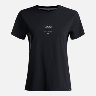 Polera Mujer  Ulmo Mid Point T-Shirt Negro Lippi,hi-res