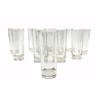 vaso shot tequilero vidrio set 12 piezas 65ml,hi-res