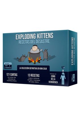 Exploding Kittens Recetas del Desastre,hi-res