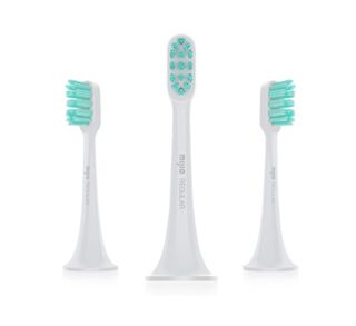Mi Electric Toothbrush Head 3-pack, regular - Light Grey,hi-res