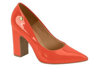 Zapato Mujer Vizzano Taco Cuadrado Naranjo,hi-res