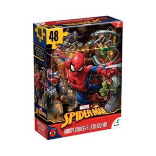 Rompecabezas Lenticular 3D Spiderman 48 Piezas,hi-res