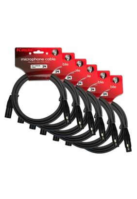 Pack 6 cable Microfono Serie c Xlr3M Kirlin Mpc6-470Pb-3,hi-res