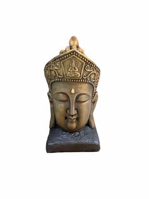 Cabeza de Buda Decorativa Golden 50 cm,hi-res