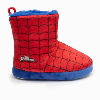Pantufla Bota Niño Telaraña Spiderman Rojo Marvel,hi-res