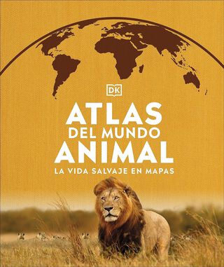 Libro Atlas del mundo animal DK,hi-res