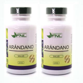 Arándano 2 frascos 60 Cápsulas 500Mg c/uAntioxidante Natural,hi-res
