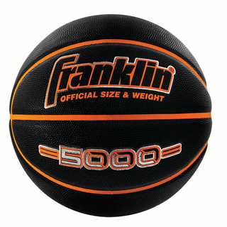 Balón Basketball 5000 Negro Naranja Tamaño 7,hi-res