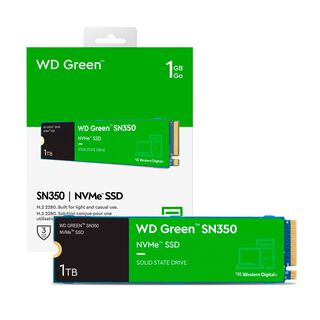 Disco Solido SSD interno WD Green SN350 1TB M.2 2280 PCIe3.1,hi-res