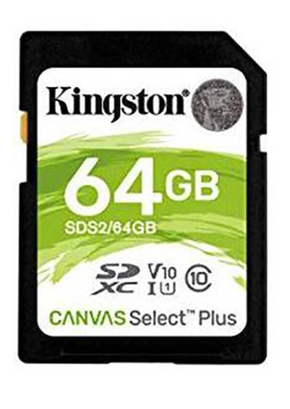 Tarjeta Sdhc Kingston Canvas Select Plus 64 GB,hi-res