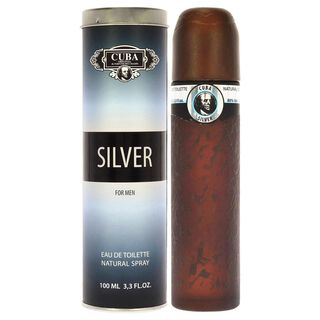 Perfume Cuba Silver Edt 100ml Hombre,hi-res
