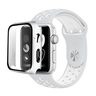 Correa Sport Para Apple Watch Con Protector de Pantalla 44mm Gris,hi-res
