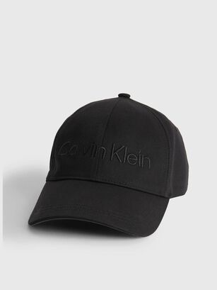 Gorra de algodón orgánico Negro Calvin Klein K60K610613-BAX,hi-res