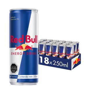 Red Bull Bebida Energética Pack 18 Latas 250Ml,hi-res