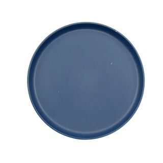 Plato playo mediano greda azul 22x2cm,hi-res