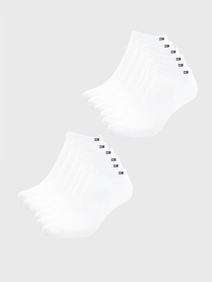 Pack 6 Calcetines Athletic Blanco Tommy Hilfiger,hi-res