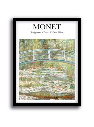 Cuadro Monet - Bridge over a Pond of Water Lilies ,hi-res