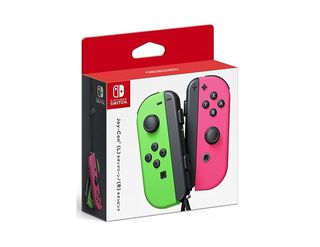 Control Nintendo Switch Joy-Con Neon Pink/Green,hi-res