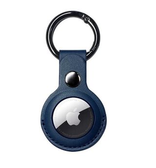 Funda Compatible Apple Airtag Localizador Perro Gato Azul oscuro,hi-res