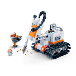 Kit Lego Mecano Vehiculo Cargador Construcción Metal 129 Pcs