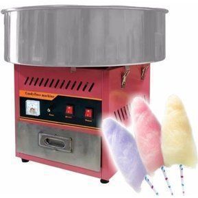  Máquina de algodón de azúcar, máquina de algodón de azúcar de  alta calidad, 500 W, estilo retro, algodón de azúcar, 9.8 in x 10.6 in  (blanco) : Hogar y Cocina