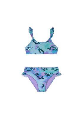 Traje de Baño Niña Bikini UV30+ H2O Wear Turquesa,hi-res