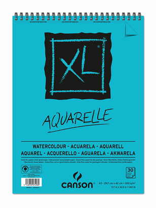 Croquera Acuarela Canson XL Aquarelle 300gr A3,hi-res