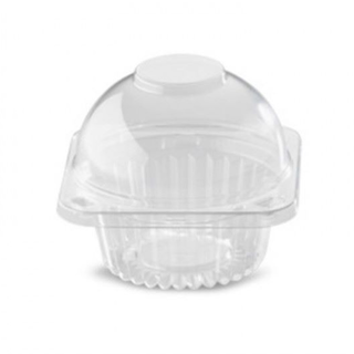 Envase Plástico Cupcake Individual 6 X 7,9 Cm 50 Unidades,hi-res