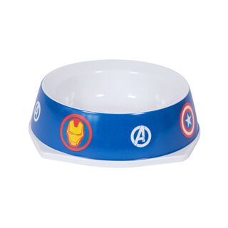Bowl Pets Avengers Iconos Azul Marvel,hi-res