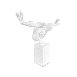 Adorno Escultura Atleta en Equilibrio Minimalista,hi-res