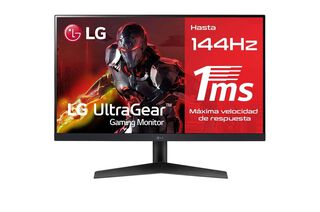 Monitor Gamer LG UltraGear 24GN60R-B, 24" FHD, Panel IPS, 144hz, 1ms, FreeSync Premium, HDR,hi-res