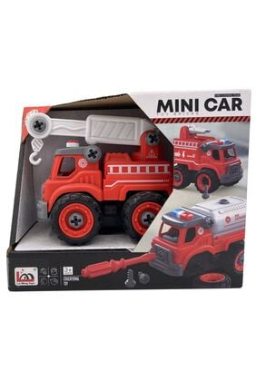 Camión Armable Rojo 12.5*8.5*10 cm,hi-res