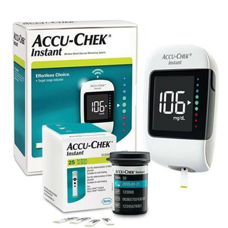 Pack Glucometro Accu-chek® Instant + 25 Tiras + 25 Lancetas,hi-res