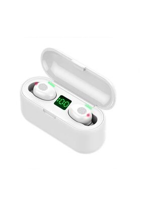 Audífonos Inalámbricos Bluetooth Magnético Indicador Blanco,hi-res