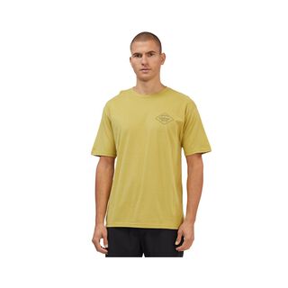Polera Quiksilver Waterman Up Country Hombre Burnished Gold,hi-res