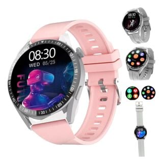 Reloj Wh8 Inteligente Smartwatch Rosado / Recibe Llamadas,hi-res