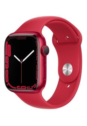 Apple Watch Series 7 (GPS) 45mm con correa deportiva Rojo,hi-res