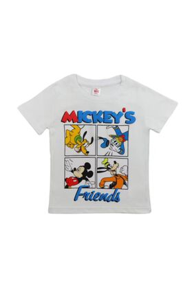 Polera Mickey camiseta Juguetones color Blanco Disney,hi-res