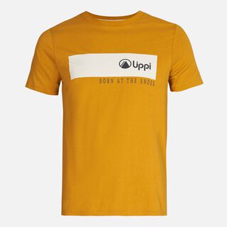 Polera Teen Boy Logo Lippi T-Shirt Mostaza Lippi,hi-res
