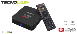 SMART TV BOX ANDROID 9 TECNOLAB 1GB RAM 08 GB TL073,hi-res