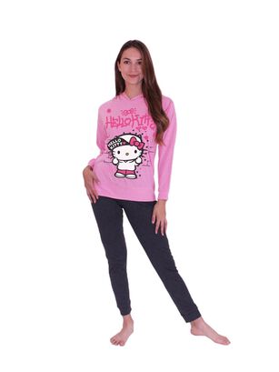 Pijama Mujer Algodón Hello Kitty S1021223-58,hi-res