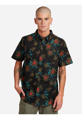 Camisa Island Time Short Sleeve Shirt Multicolor Hombre Volcom,hi-res