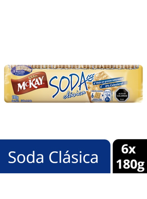 Galletas MCKAY® Soda Clásica 180g X6Por Nestlé,hi-res