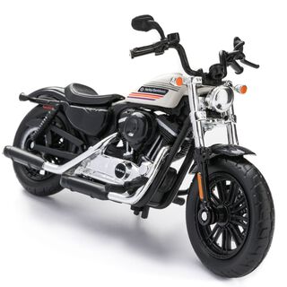 Moto coleccionable Harley Davidson Modelo 2018 Forty-Eight Special blanco,hi-res