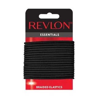 Coletas Medianas Color Negro Revlon Essentials  18 Un,hi-res