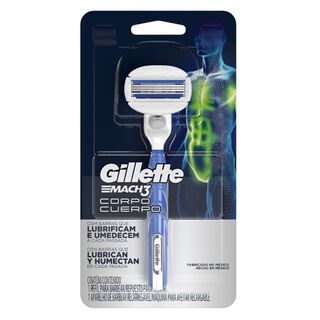 Máquina de afeitar recargable Gillette Mach3 Cuerpo 1unidad,hi-res