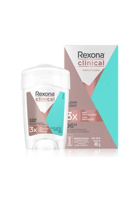 Desodorante en Crema Femenino Rexona Clinical Clean Scent,hi-res